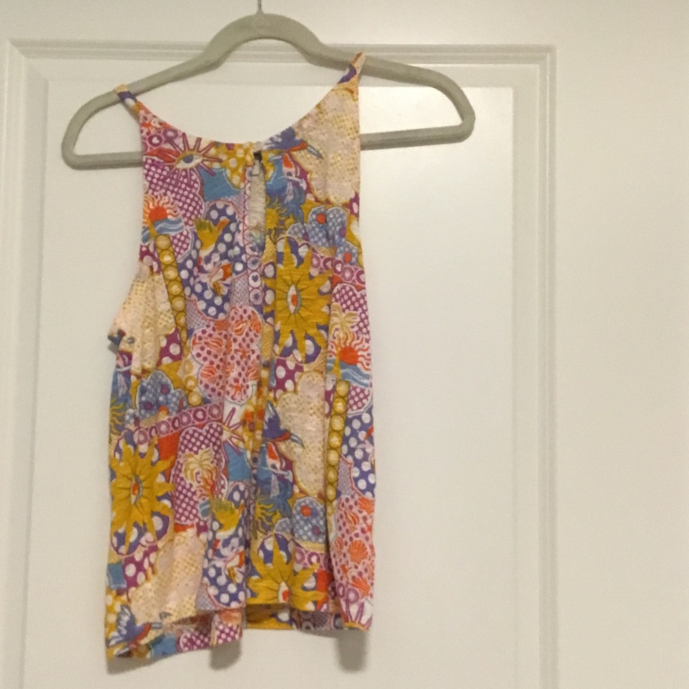 Darling summer Rachel Zoe Linen blend top